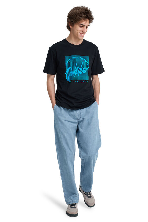 Quiksilver Short-sleeved T-shirt black