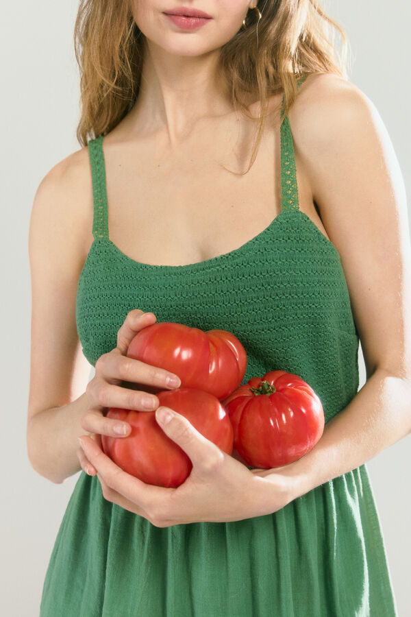 High Spirits Vestido verde verde