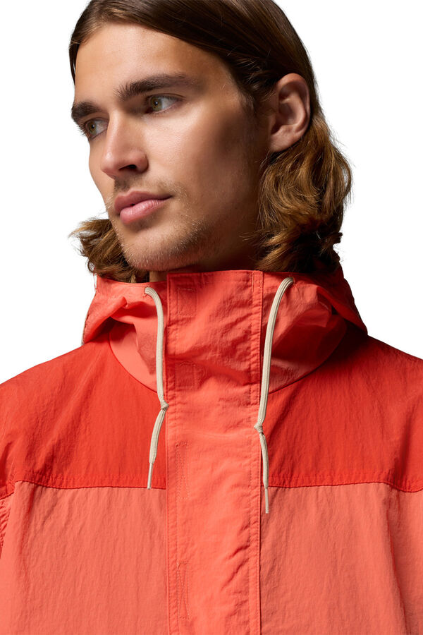 Columbia Windproof anorak red