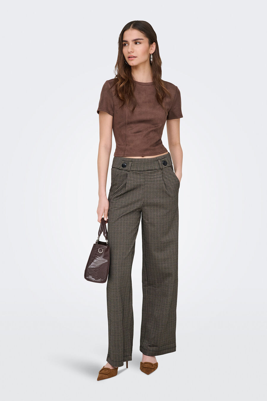 Pantalón largo wideleg