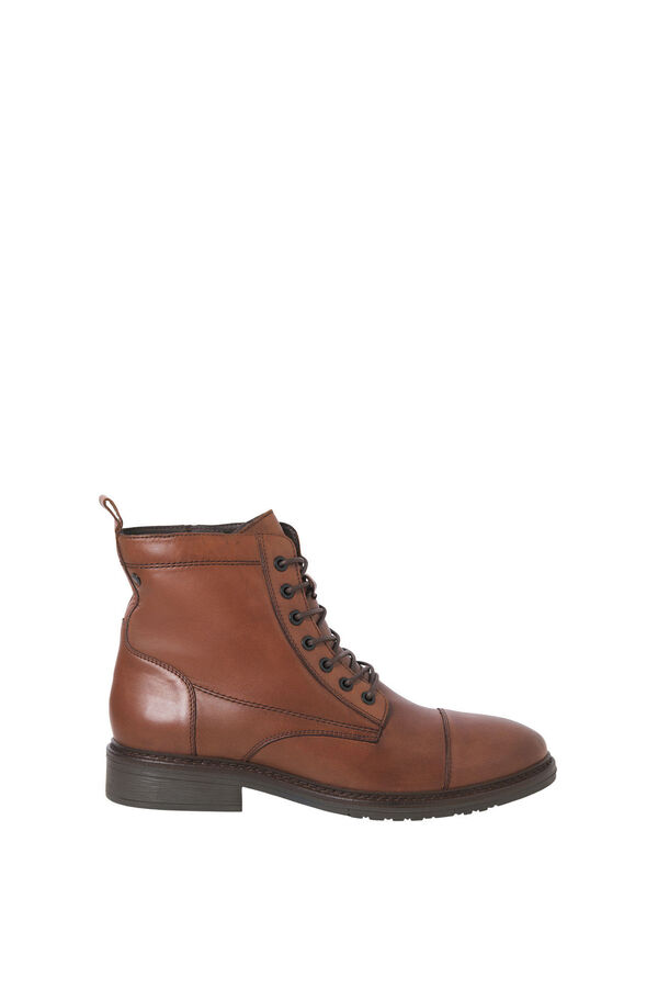 Jack & Jones for men leather boots nude