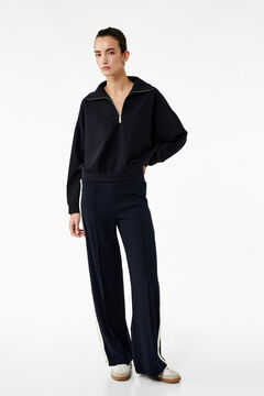 Koton Sweatshirt com fecho-&eacute;clair