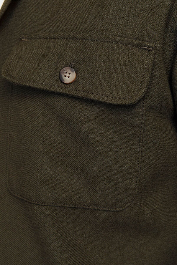 Jack & Jones Sobrecamisa slim fit verde