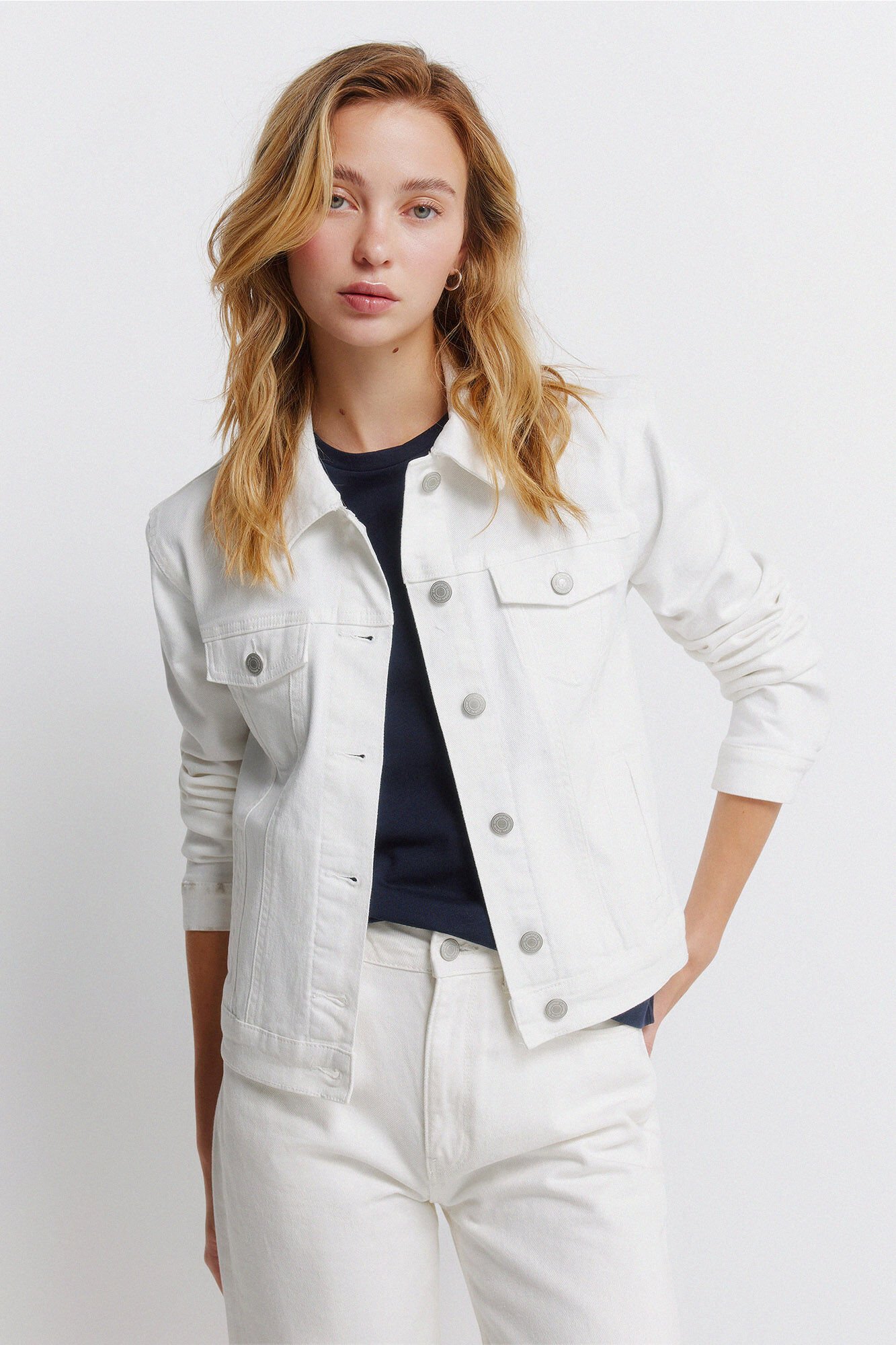 Springfield Cotton denim jacket