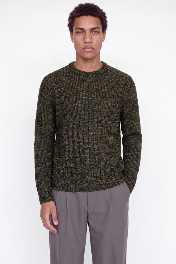Jersey regular cuello redondo
