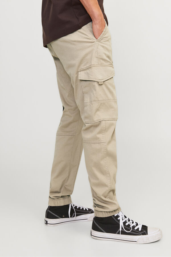 Jack & Jones Slim fit cargo trousers blue