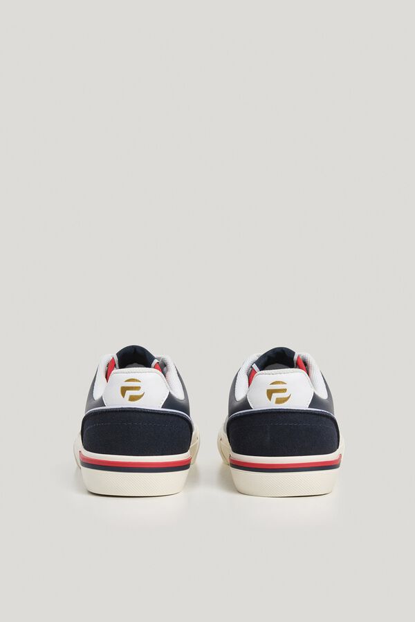 Pepe Jeans Classic vulcanised sole sneakers blue