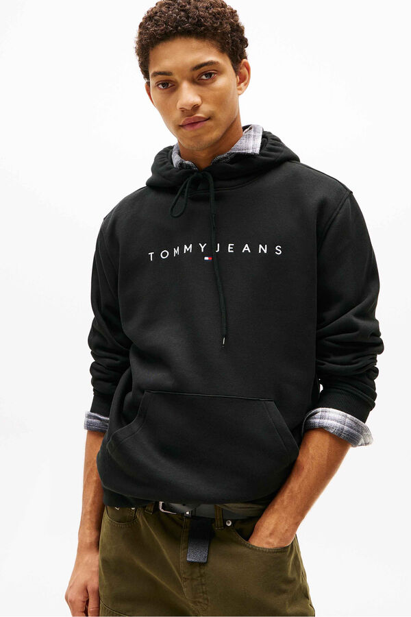 Tommy Jeans Regular fit sweatshirt black