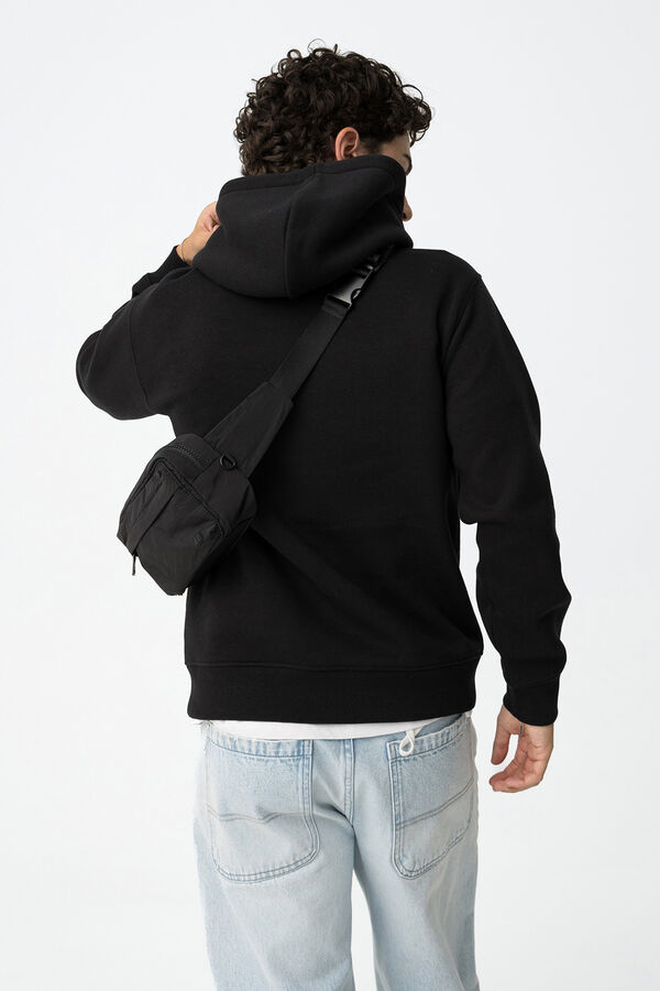 Tiffosi Young Hoodie b&aacute;sico negro