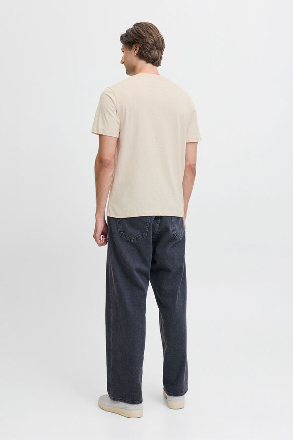 JJ REBEL Basic logo T-shirt  grey