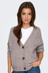 Only Buttons cardigan nude
