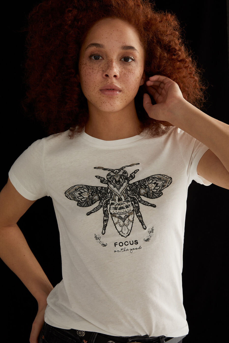 T-shirt graphique insectes