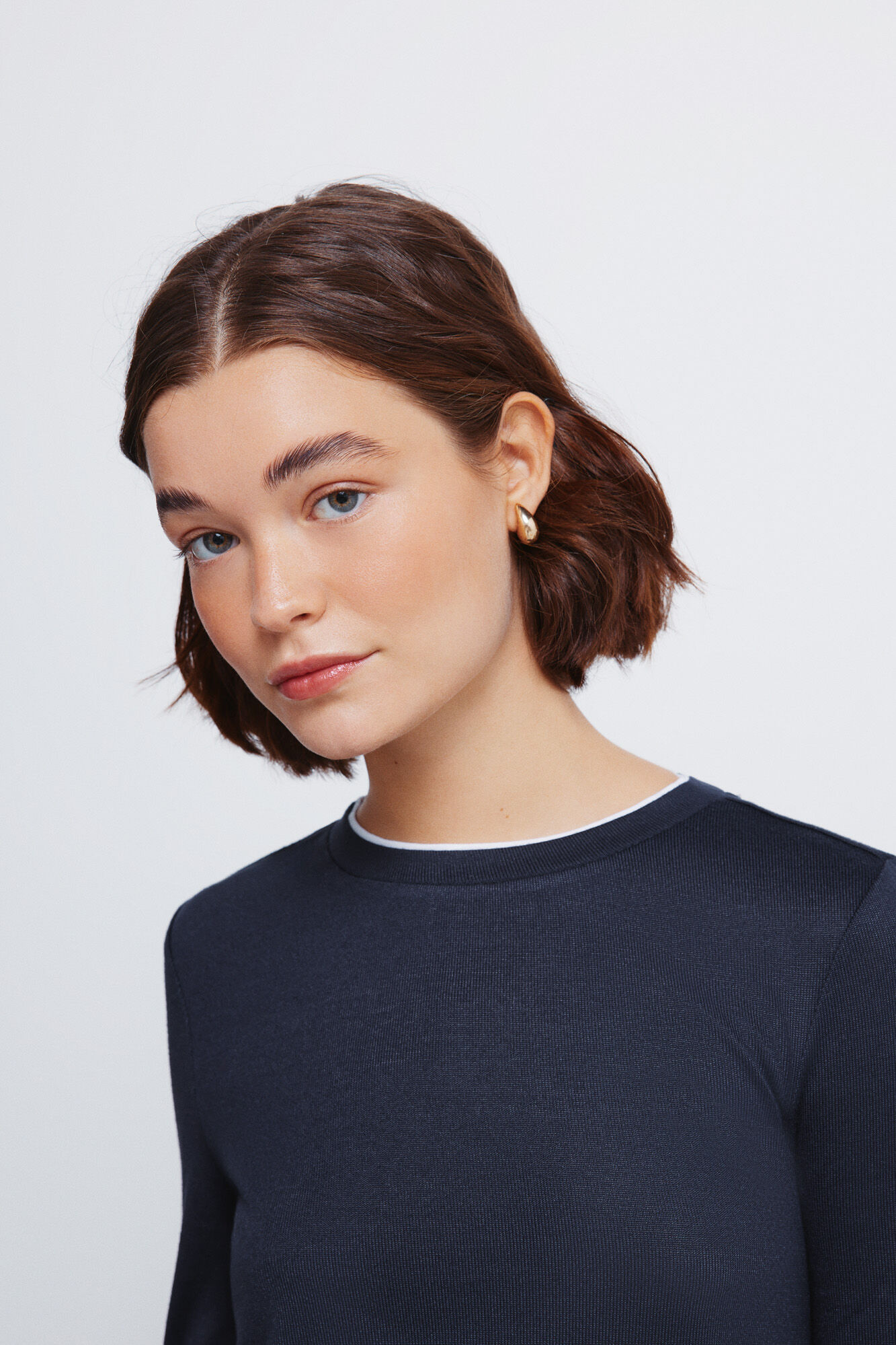 Springfield Soft touch double garment effect T T-shirt