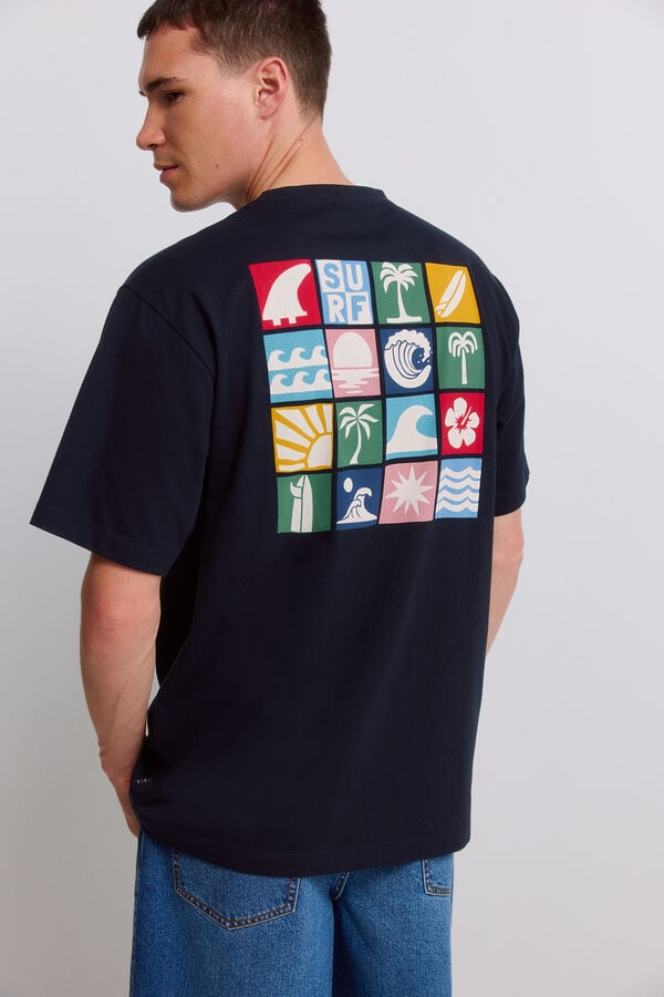 Springfield Surf T-shirt blue