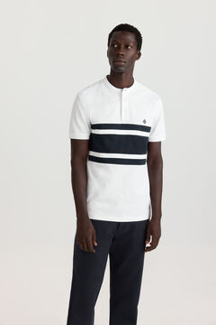 Springfield Polo col mao color block slim fit