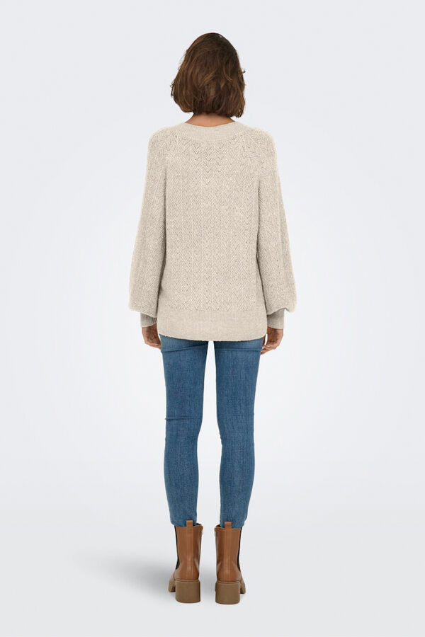 Only Glitter jumper  grey