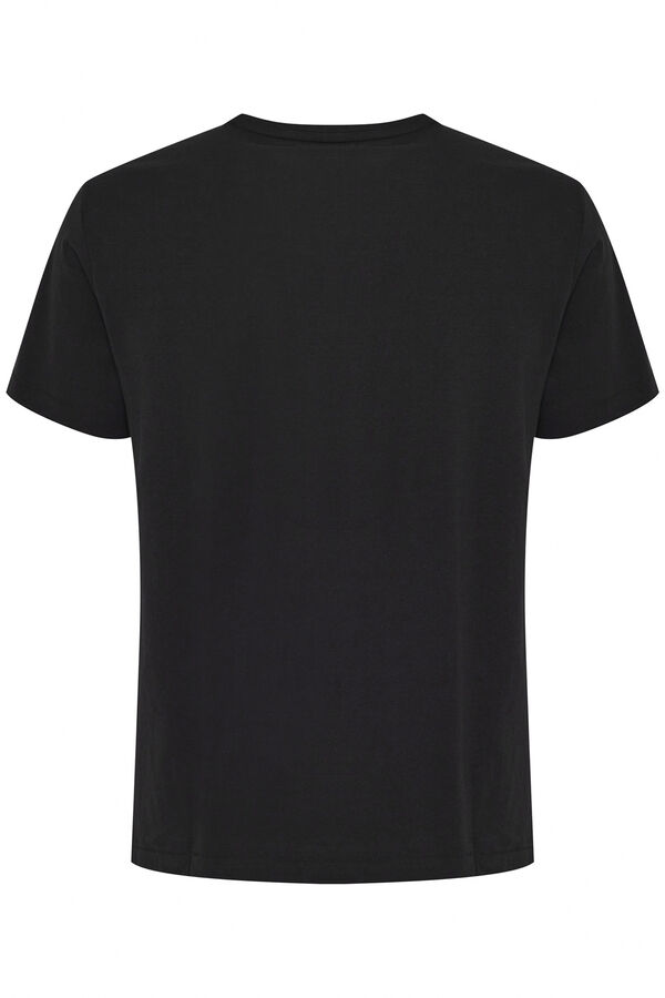 Springfield Short-sleeved T-shirt - Summer print  black