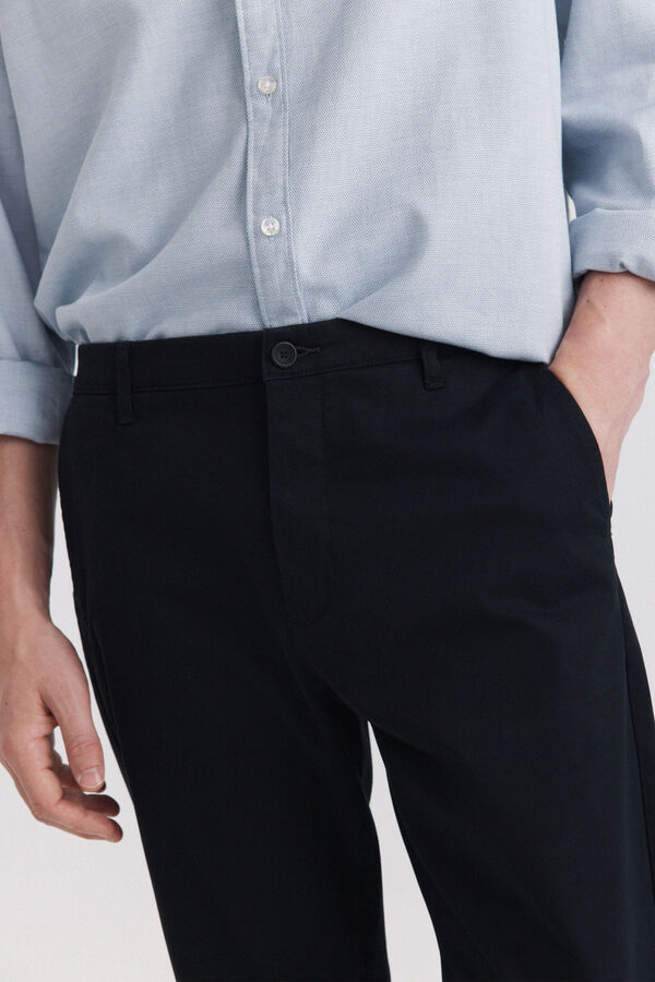Springfield Slim fit chinos black