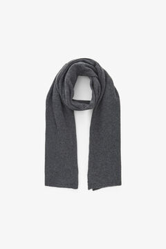 Springfield Long wool scarf gray