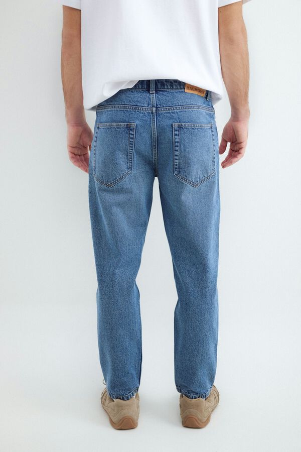 Balmohk Jeans cropped slim azul