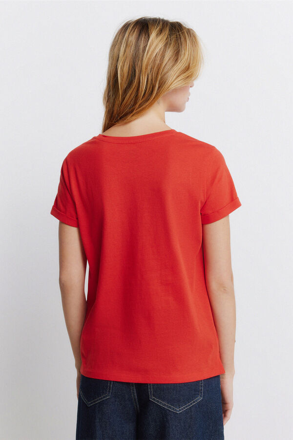 Springfield T-shirt Mafalda red