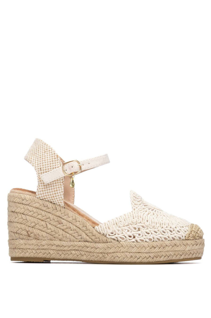 Alpargata con cuña yute