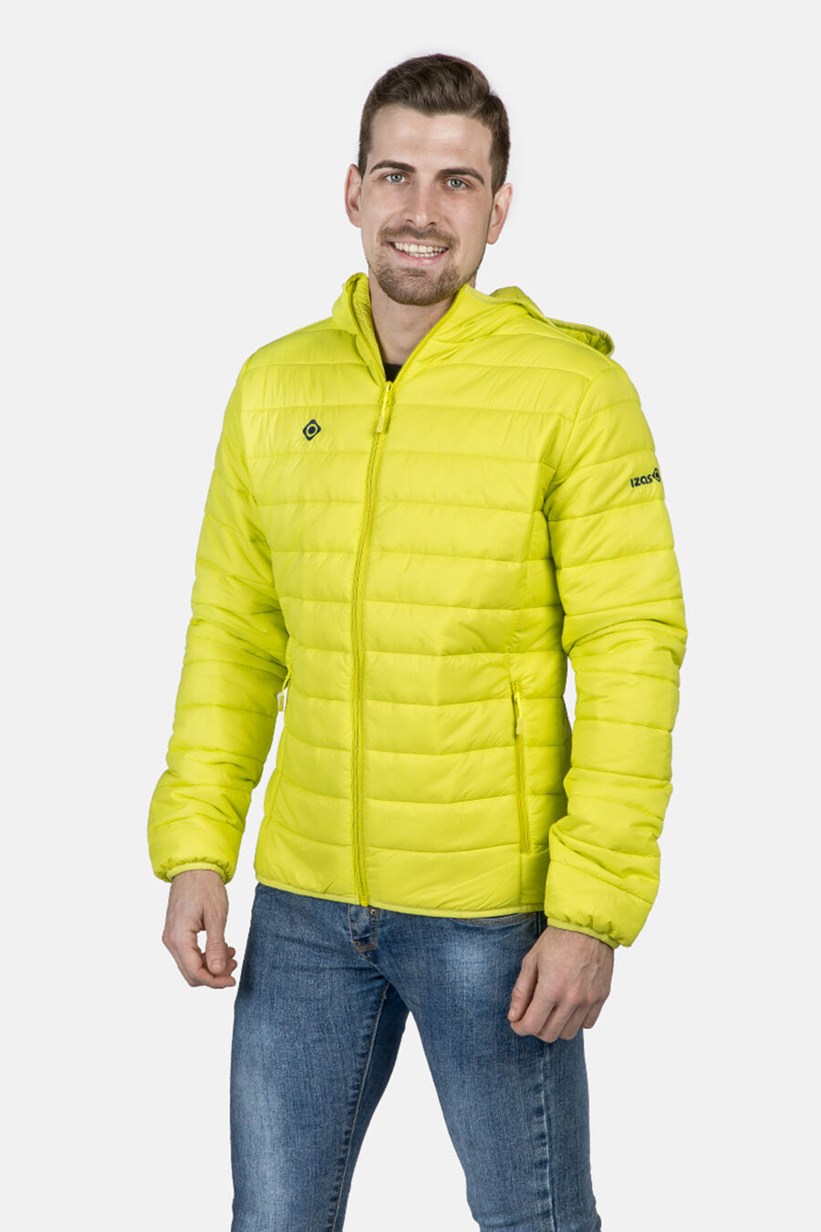 Chaqueta Ligera de Fibra con Capucha