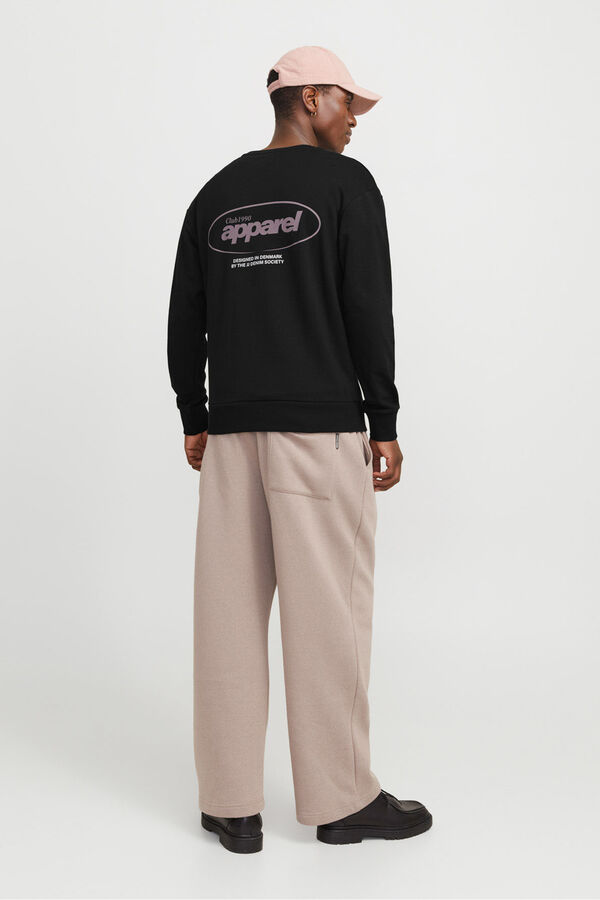 Jack & Jones Sudadera club 1990 negro