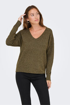 Only Pullover mit V-Ausschnitt