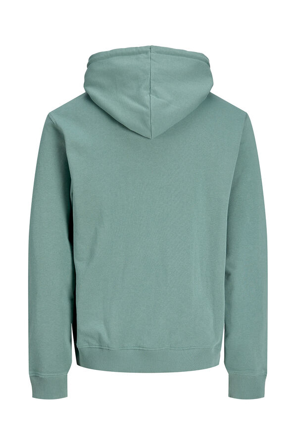 Jack & Jones Sudadera con capucha relaxed turquesa
