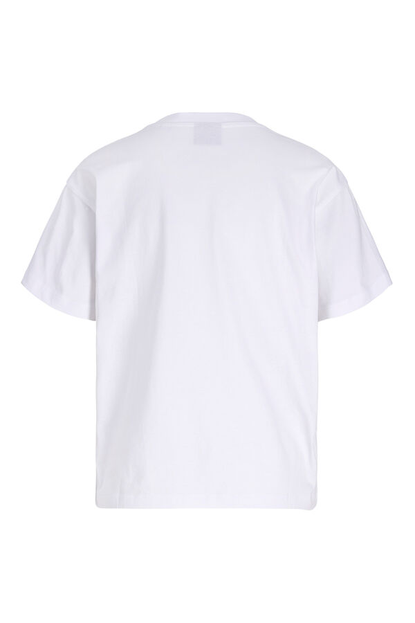 Jack & Jones Camiseta regular fit blanco