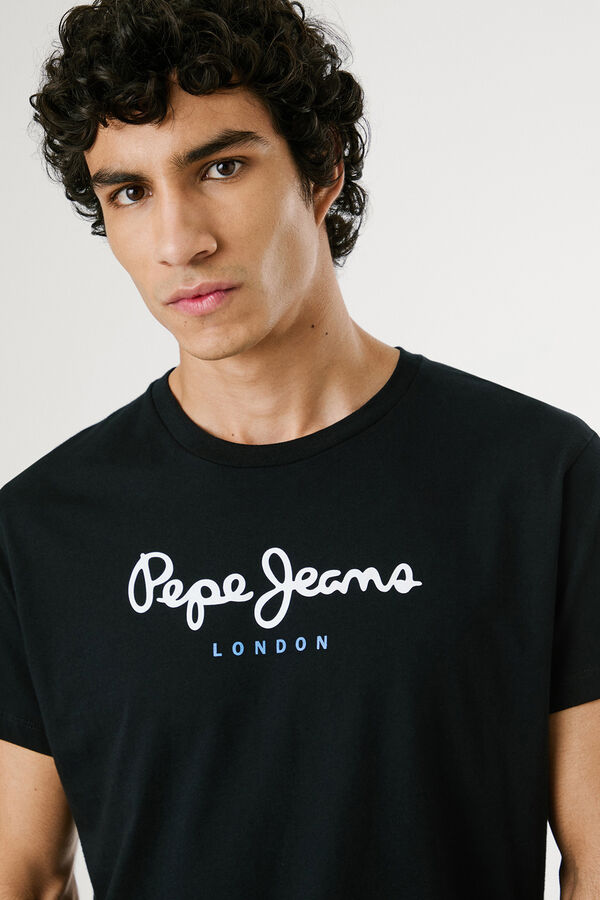 Pepe Jeans Short-sleeved T-shirt black