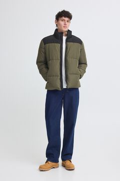 Blend Casaco puffer bicolor
