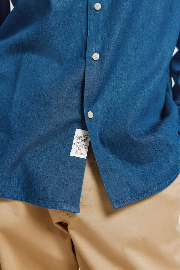 Springfield Denim shirt blue