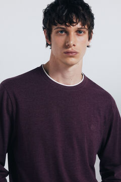 Springfield Double melange long sleeve T-shirt