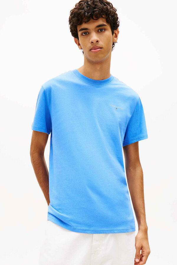 Tommy Jeans Slim short sleeve T-shirt blue
