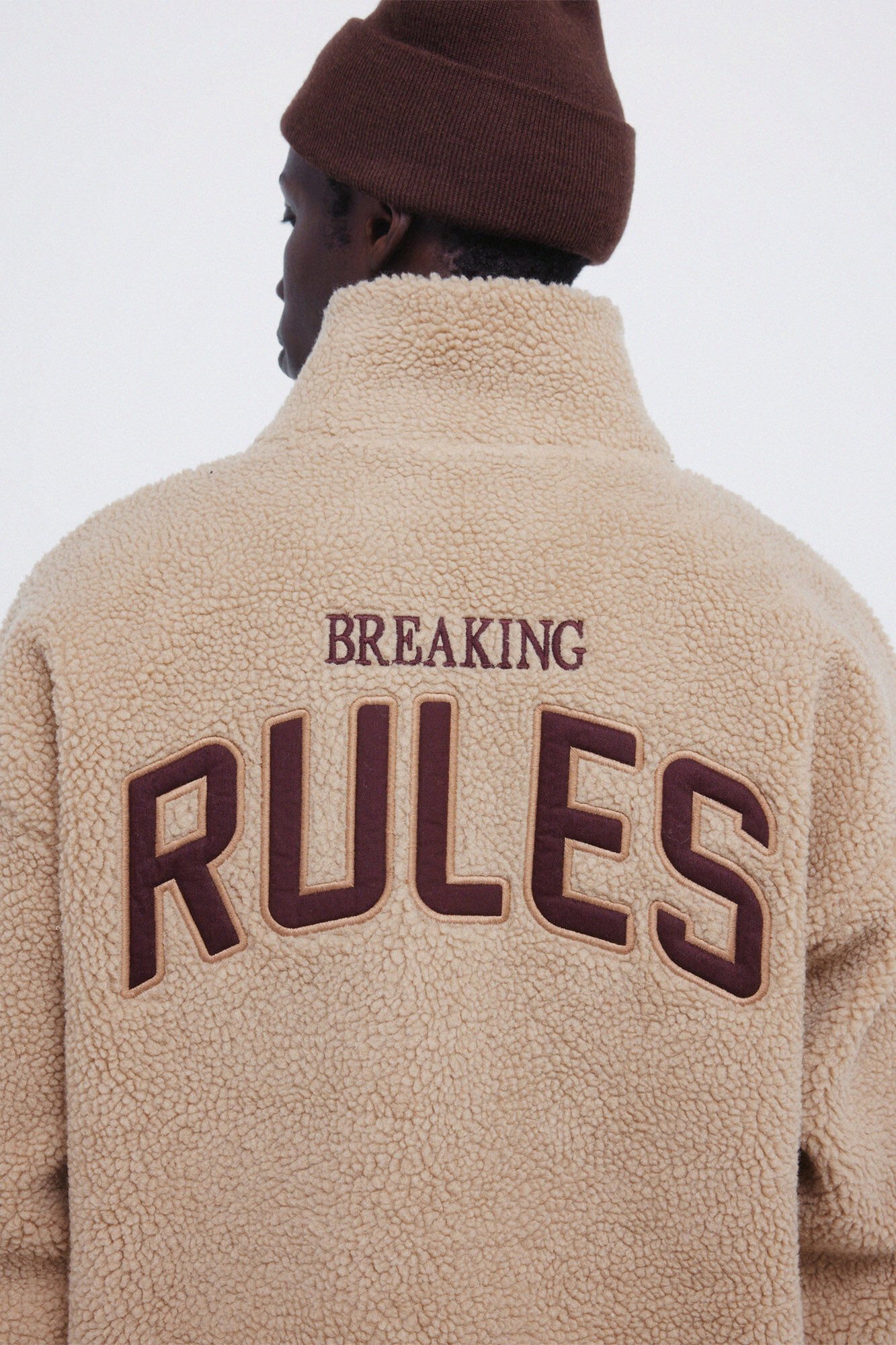 Springfield Faux shearling sweatshirt rules