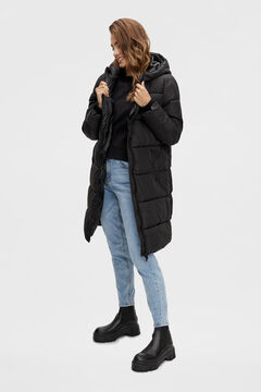 Springfield Long quilted coat noir
