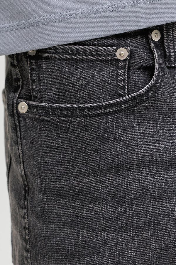 Jack & Jones Stone wash regular Bermuda shorts black