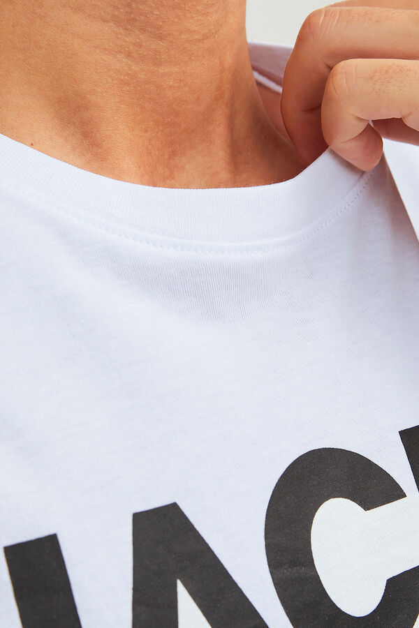 Jack & Jones T-shirt regular fit branco