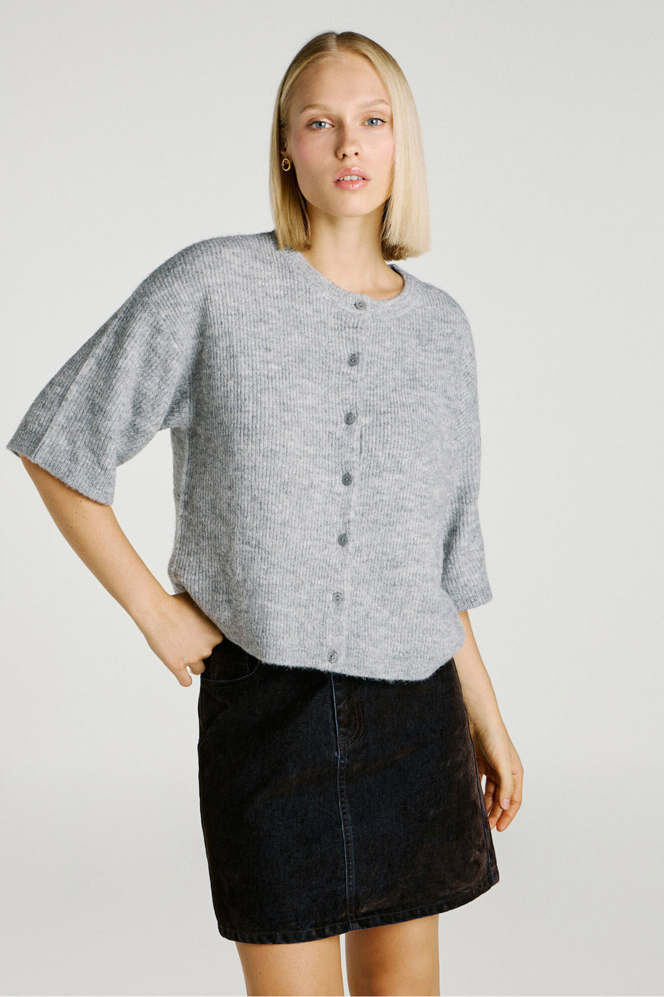 Jack & Jones Cardigan de puno con botones