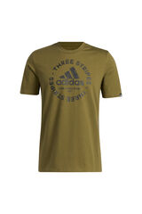 Adidas Camiseta logo verde
