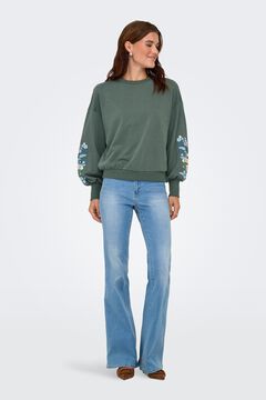 Only Rundhals-Sweatshirt