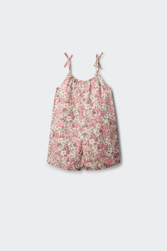 Springfield Kids Girls' floral dungarees