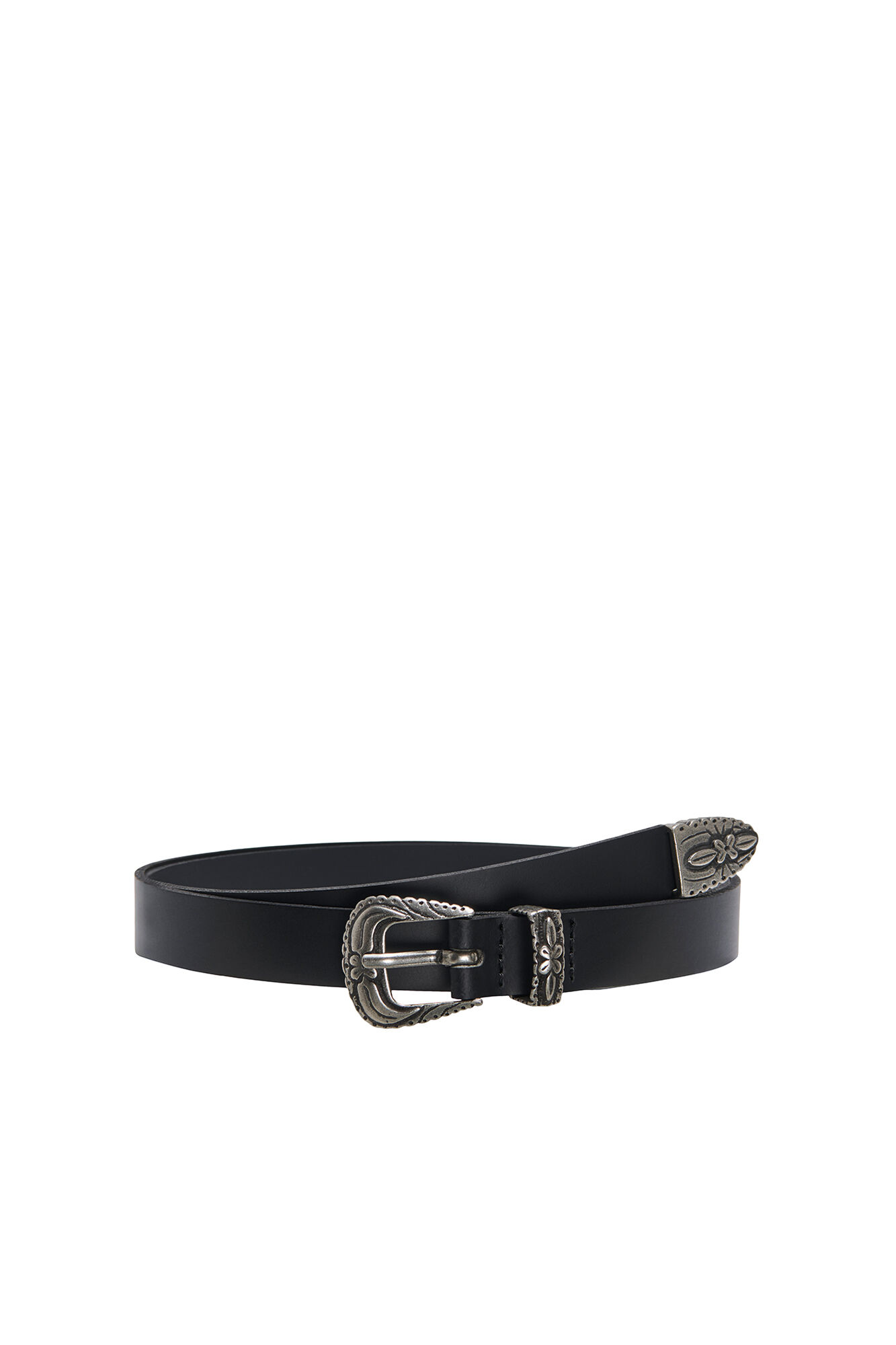 Only Cintur&oacute;n cowboy de piel