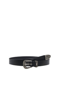 Only Cinto cowboy de pele