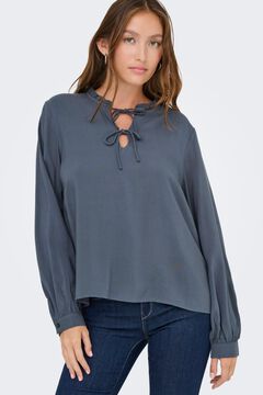Only Lang&auml;rmelige Bluse