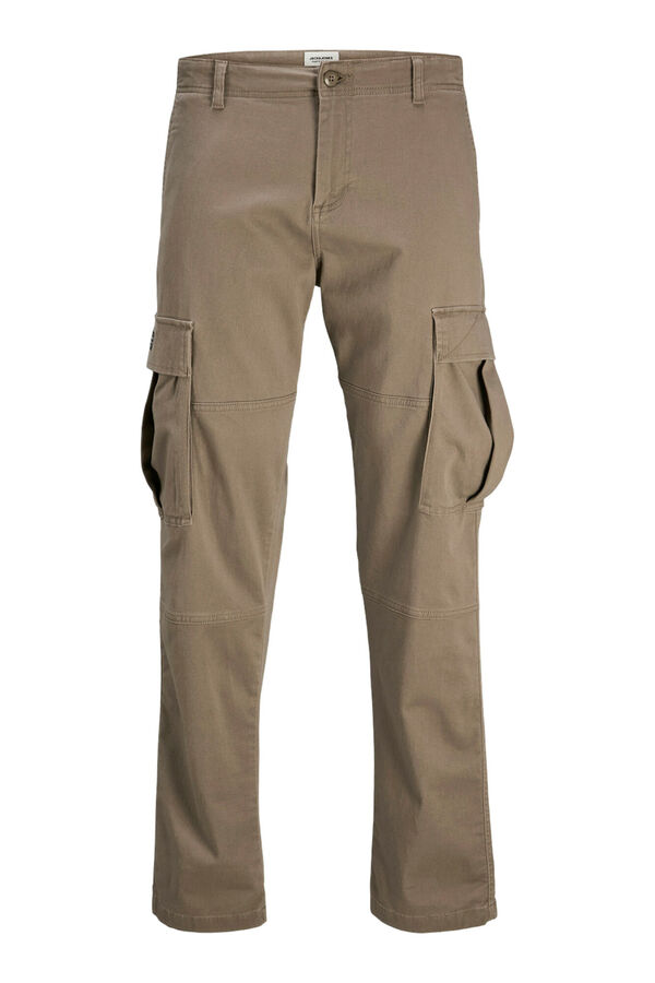 Jack & Jones Cargohose mit lockerer Passform  Grau