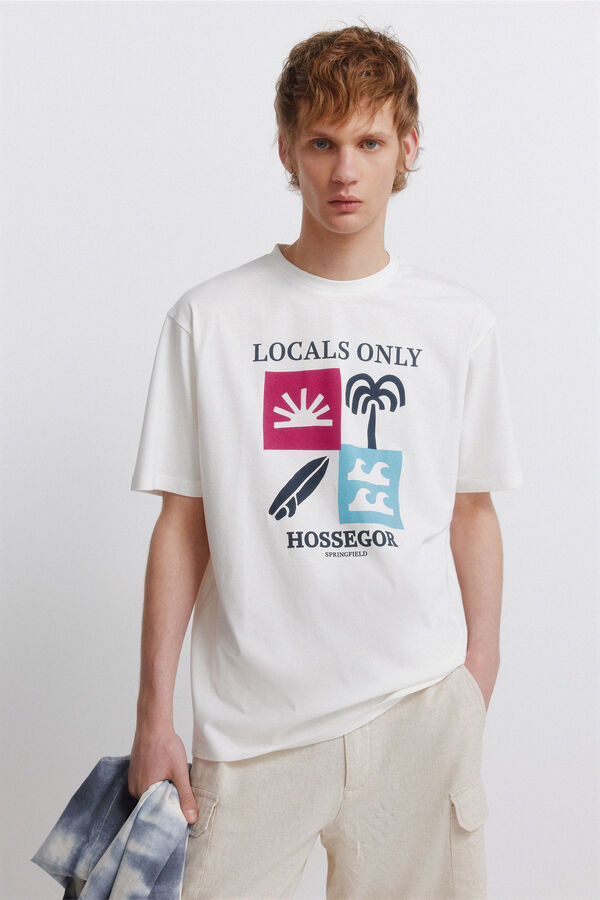Springfield Hossegor T-shirt beige
