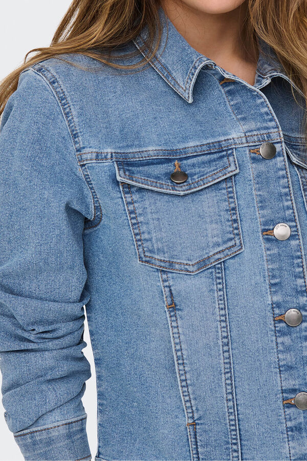 JDY Denim jacket blue